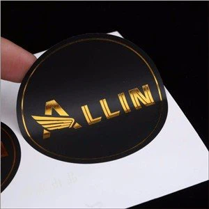 Ślubne naklejki z logo